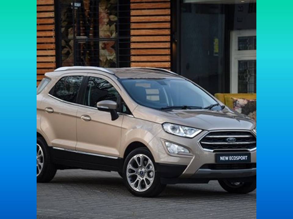 ECO SPORT FORD DASHBOARD